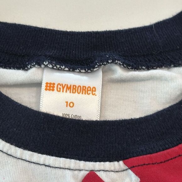 Gymboree Boys Baseball T. Size 10. Super soft. Short sleeve shirt. Excellent - Picture 2 of 3
